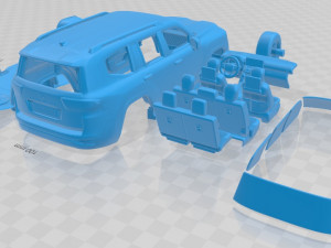 Toyota land cruiser 300 2022 printable car 3D प्रिंट मॉडल