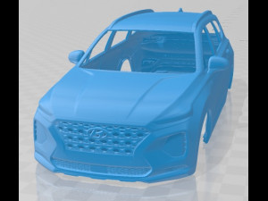 hyundai santafe 2019 printable body car 3D Print Model