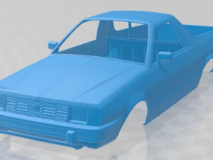 carro subaru pirralho 1981 para impress&atilde;o Modelo de Impressão 3D