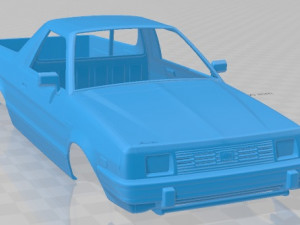 subaru brat 1981 printable body car Modello di stampa 3D