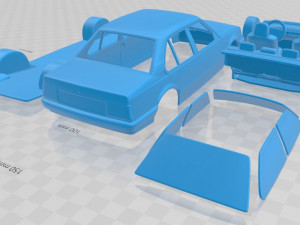 opel ascona sedan 1981 printable car 3D प्रिंट मॉडल