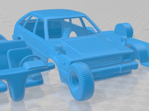 honda quint 1980 printable car Modelo de impresión 3D