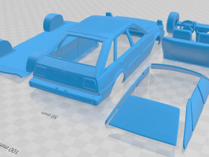 honda quint 1980 printable car Modelo de impresión 3D