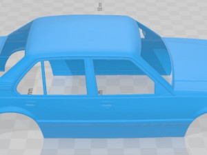 opel ascona sedan 1981 printable body car 3D Print Model