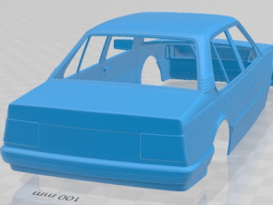 opel ascona sedan 1981 printable body car 3D Print Model