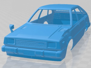 honda quint 1980 printable body car 3D Print Model