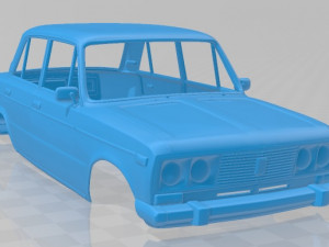 vaz lada 2106 1976 printable body car 3D प्रिंट मॉडल