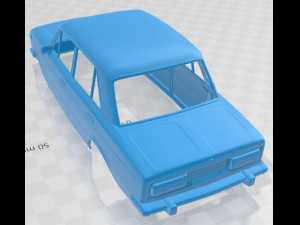 vaz lada 2106 1976 printable body car 3D प्रिंट मॉडल
