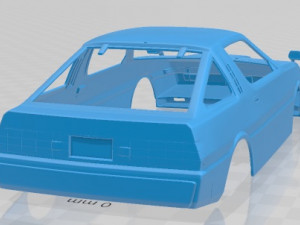 mitsubishi starion turbo gsr iii 1982 printable body car 3Dプリントモデル