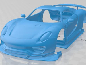 porsche 918 spyder chimera printable body car 3D Print Model