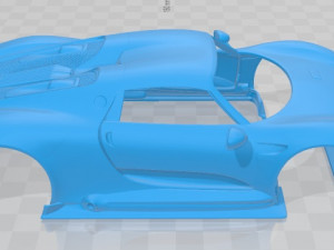 porsche 918 spyder chimera printable body car 3D प्रिंट मॉडल
