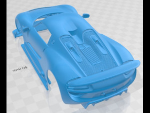 porsche 918 spyder chimera printable body car 3D प्रिंट मॉडल