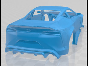 lexus lc 500 printable body car 3Dプリントモデル