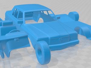 toyota crown s110 super saloon 1982 printable car Modelo de impresión 3D