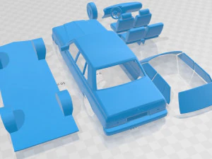 toyota crown s110 super saloon 1982 printable car 3D Print Model