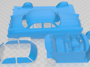 Opel Kapitan MK4 1956 Printable Car 3D Print Model