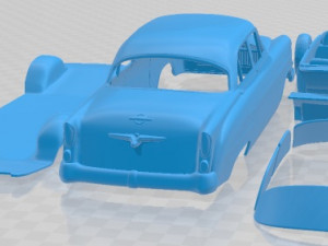 Opel Kapitan MK4 1956 Printable Car Modelo de impresión 3D