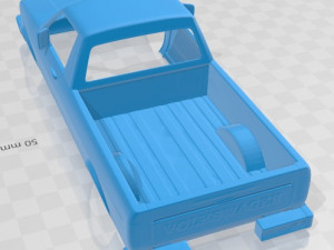 volkswagen caddy 1982 printable body car 3D Print Model