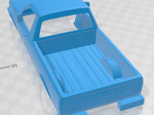 volkswagen caddy 1982 printable body car 3D Print Model