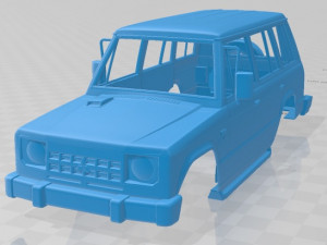 mitsubishi pajero wagon 1983 printable body car 3Dプリントモデル