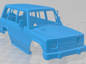 mitsubishi pajero wagon 1983 printable body car 3D Принт Модель