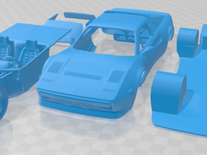 ferrari 308 gtb gts 1984 printable car 3D Print Model
