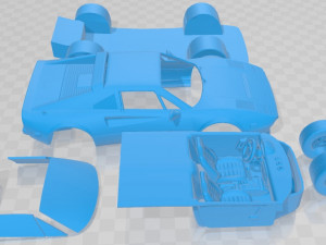 ferrari 308 gtb gts 1984 printable car 3D Print Model
