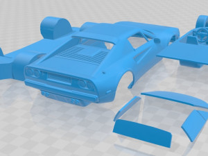 ferrari 308 gtb gts 1984 printable car 3D Print Model