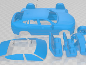 x6 m sport 2020 printable car Modello di stampa 3D