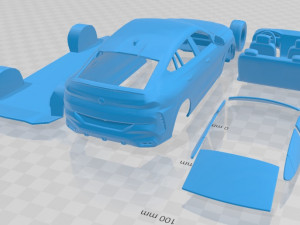 x6 m sport 2020 printable car Modello di stampa 3D
