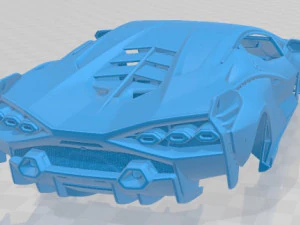 Sian 2020 printable body car 3D Print Model