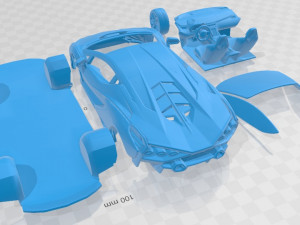sian 2020 printable car Modello di stampa 3D