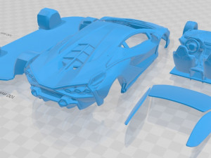 sian 2020 printable car Modello di stampa 3D