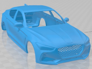 genesis g70 2018 printable body car 3D प्रिंट मॉडल