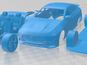 mercedes amg gt63 2019 printable car 3D Print Model