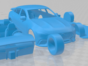 mercedes amg gt63 2019 printable car Modelo de impresión 3D