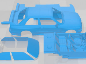 M3 e30 1985 printable car Modèles 3D en vedette