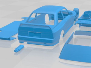 M3 e30 1985 printable car Modèles 3D en vedette