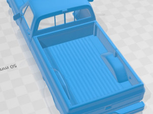 gmc sierra 1985 printable body car 3D प्रिंट मॉडल