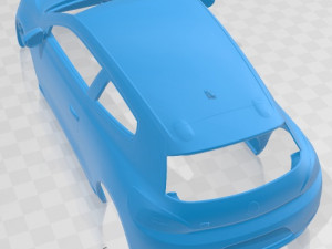 volkswagen scirocco r 2010 printable body car 3D Print Model