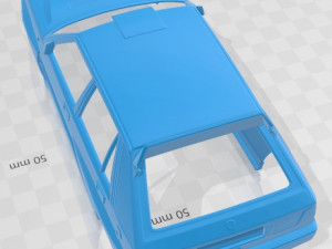 lancia delta hf integrale martini 1992 printable body car 3D 프린트 모델