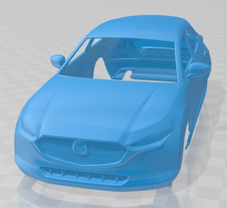 mazda cx 30 2020 printable body car 3D प्रिंट मॉडल .c4d .max .obj .3ds .fbx .stl .blend 