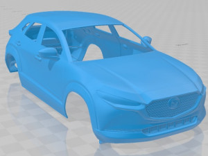 mazda cx 30 2020 printable body car 3D प्रिंट मॉडल