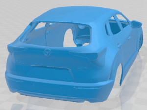 mazda cx 30 2020 printable body car 3D प्रिंट मॉडल