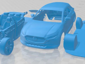 carro para imprimir mazda cx 30 2020 Modelo de Impressão 3D