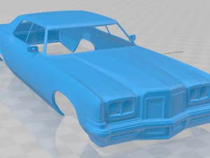pontiac catalina 1972 printable body car 3D Print Model