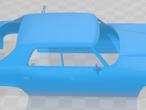 pontiac catalina 1972 printable body car 3D 프린트 모델
