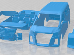 toyota alphard 2015 printable car 3D Baskı Modeli