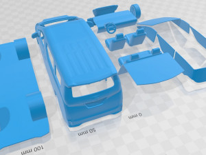 toyota alphard 2015 printable car 3D-printmodel