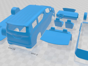 toyota alphard 2015 printable car 3D-printmodel
